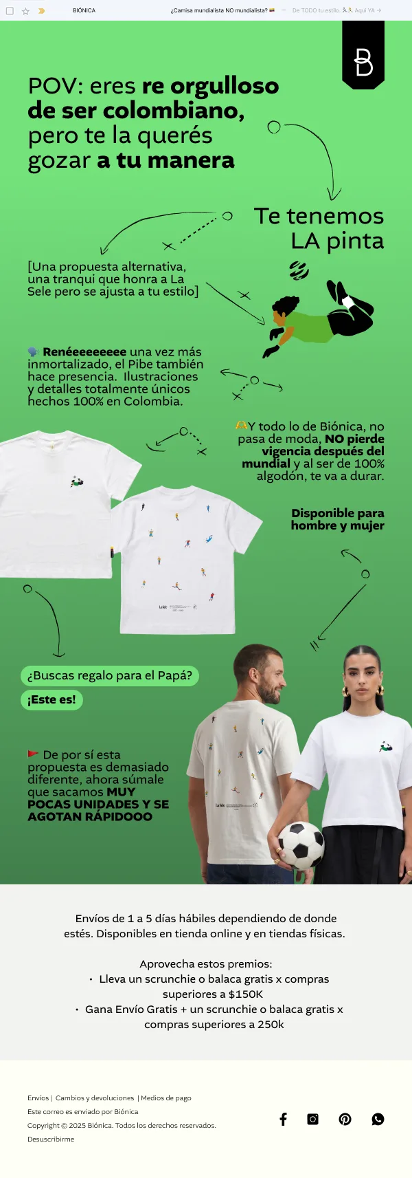 Em [camisa mundial]