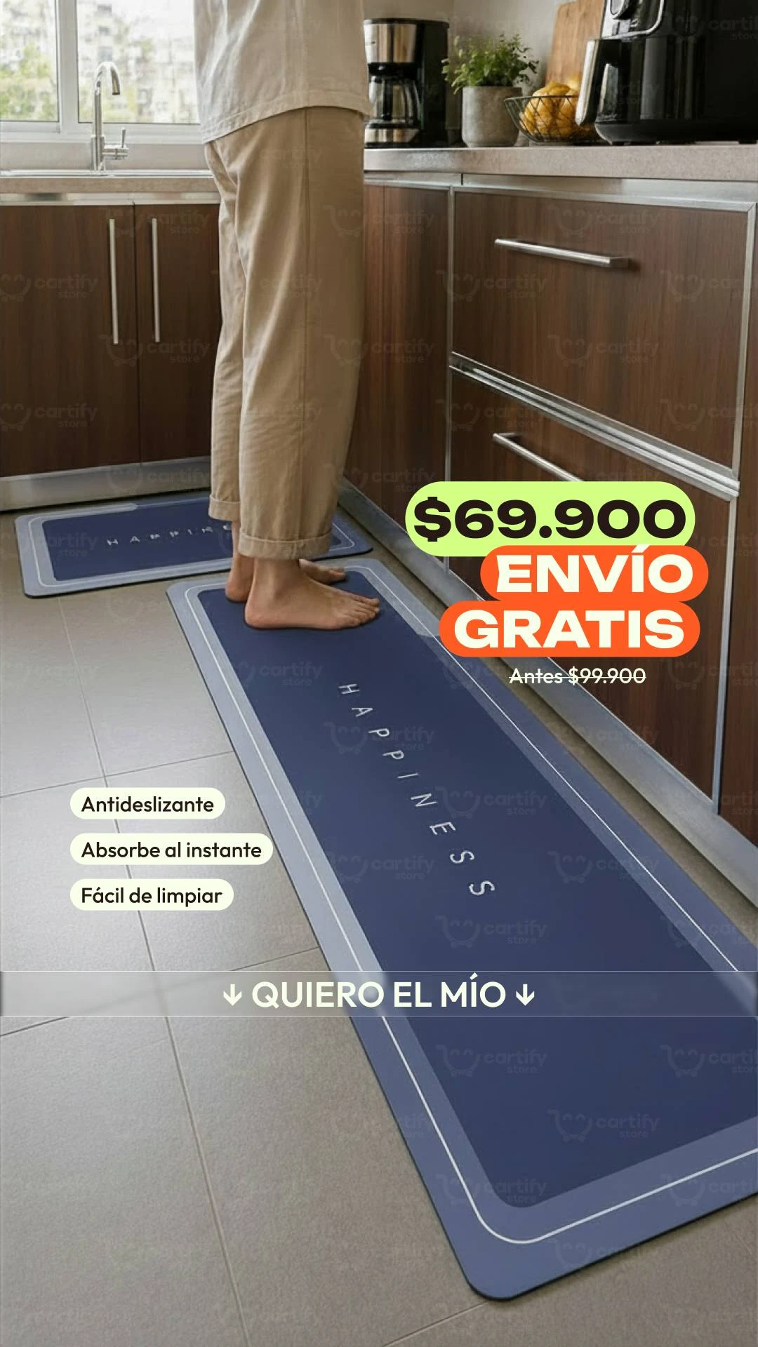 AD Abr Tapete antideslizante Precio