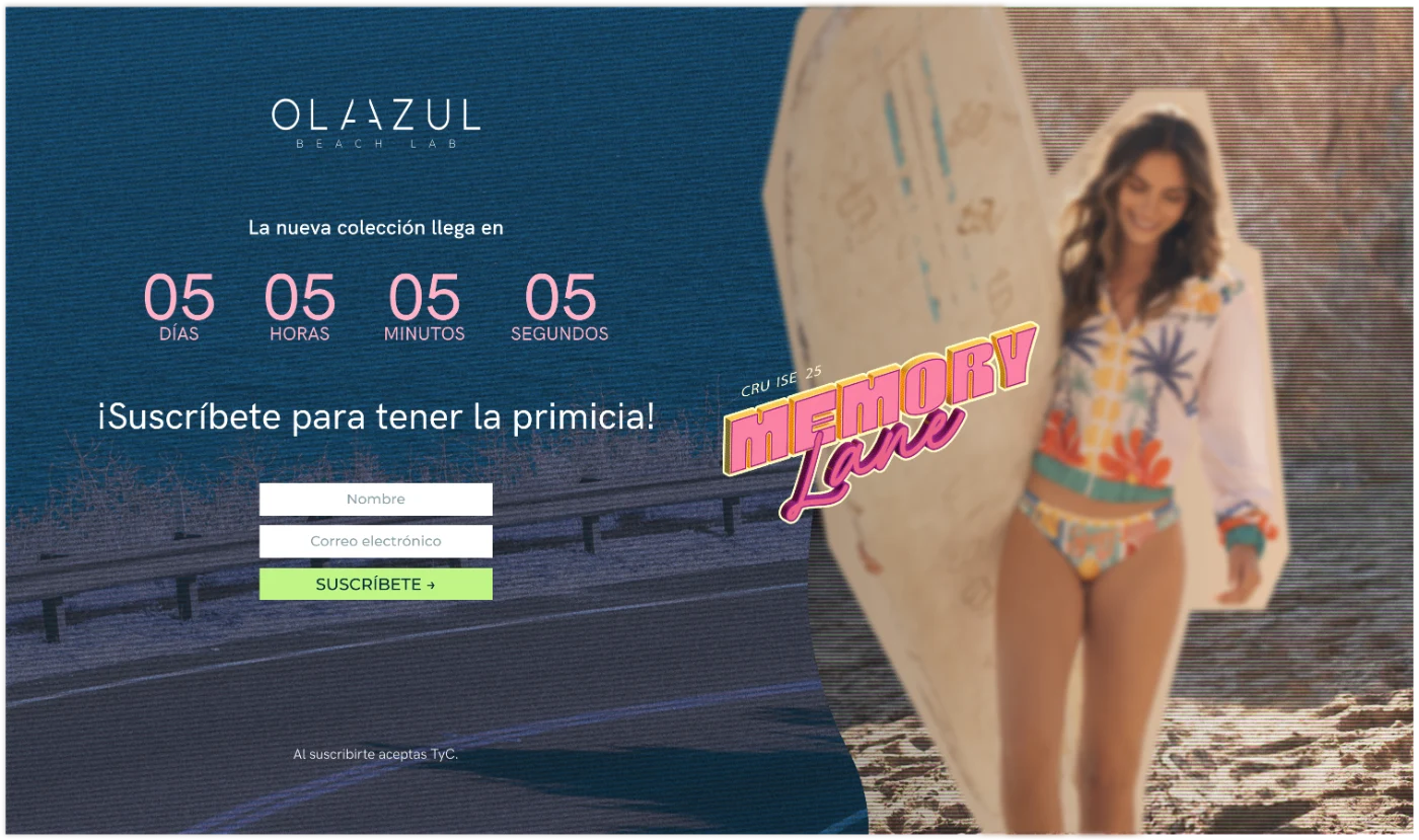 Pre lanzamiento Memory Lane